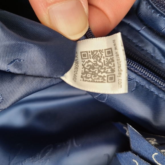 Vera Bradley Cuban Stamps Hipster Crossbody EUC - Picture 9 of 10